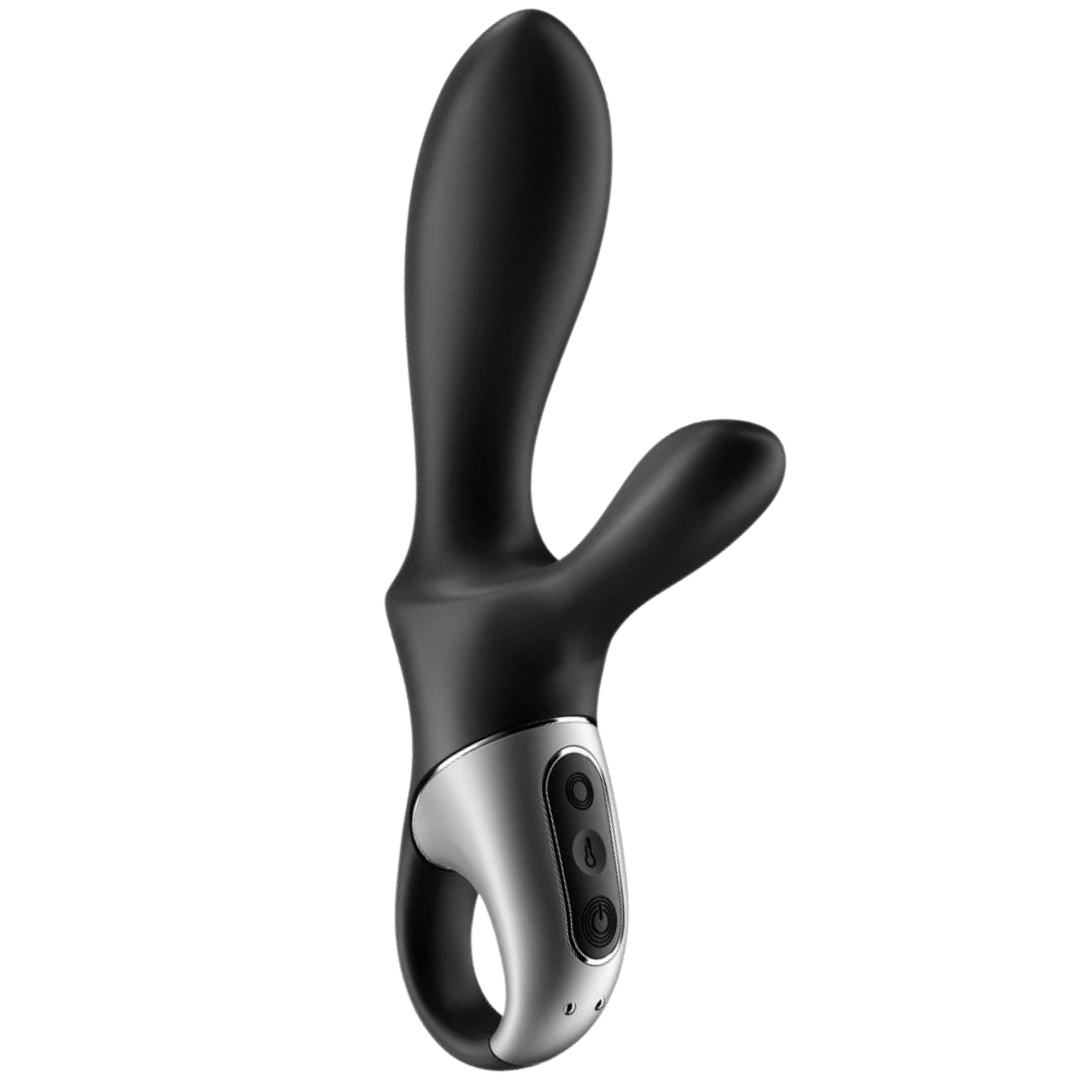 Estimulador Anal Usb Vibração Satisfyer Heat Climax+ Controlo Remoto App