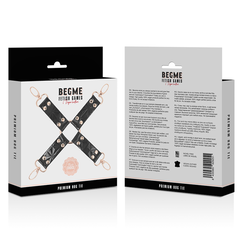 Acessório União Hogtie Begme Black Edition