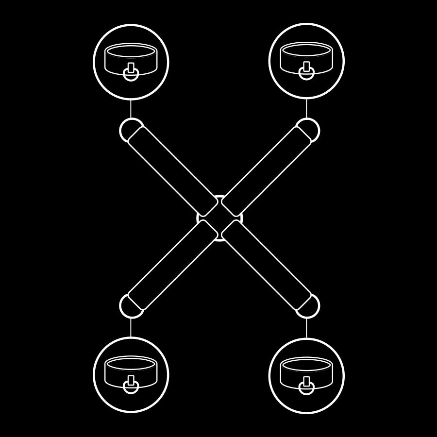 Acessório União Hogtie Fetish Submissive