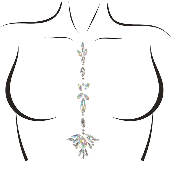 Adesivo corporal de Jóias Leg Avenue Jade