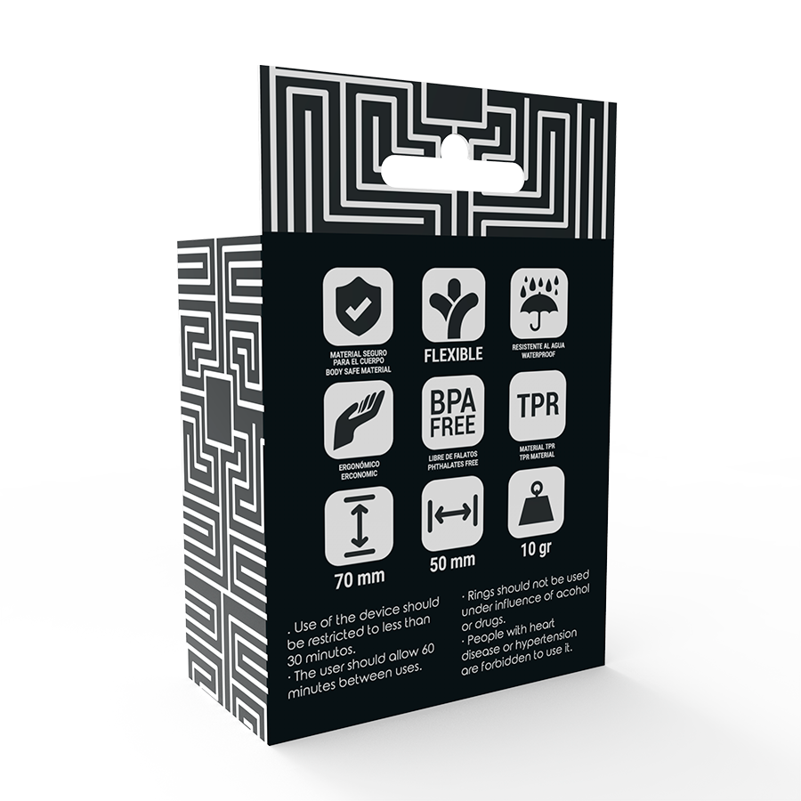 Anel Peniano Duplo Simples Addicted ll Preto