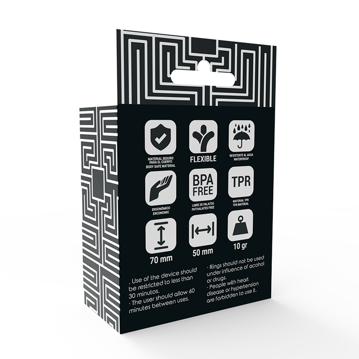 Anel Peniano Duplo Simples Addicted ll Preto