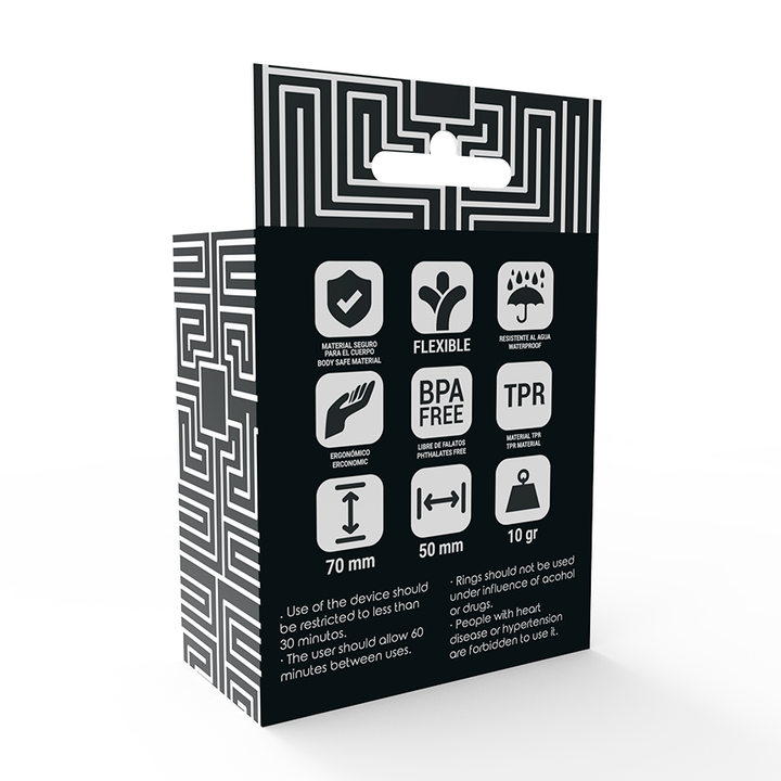 Anel Peniano Duplo Simples Addicted ll Transparente