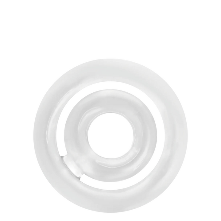 Anel Peniano Duplo Simples Addicted ll Transparente