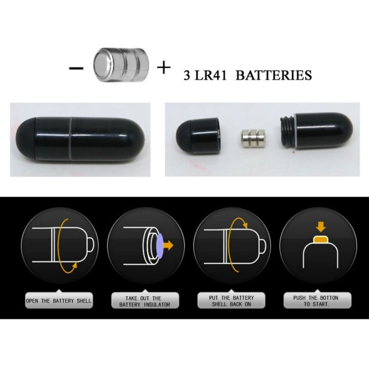 Anel Peniano Duplo Vibração Pilhas PrettyLove Locker