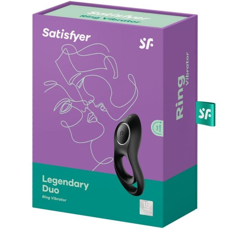 Anel Peniano Duplo Vibração Usb Satisfyer Legendary