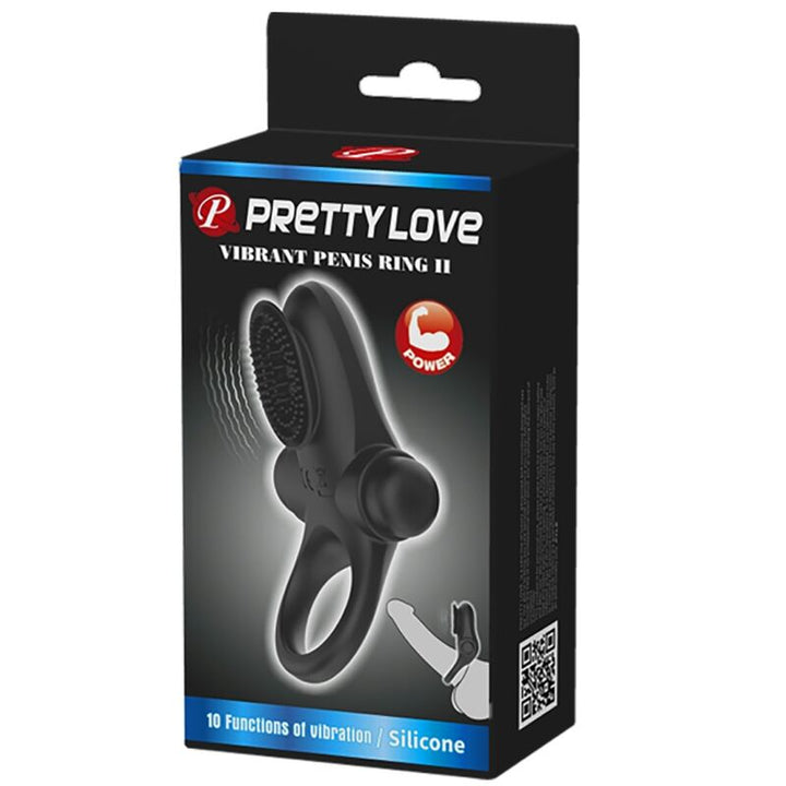 Anel Peniano Vibração Pilhas PrettyLove ll