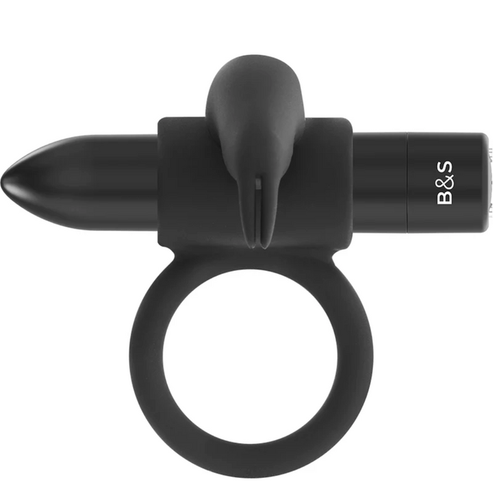 Anel Peniano Vibração Usb Black&Silver Burton