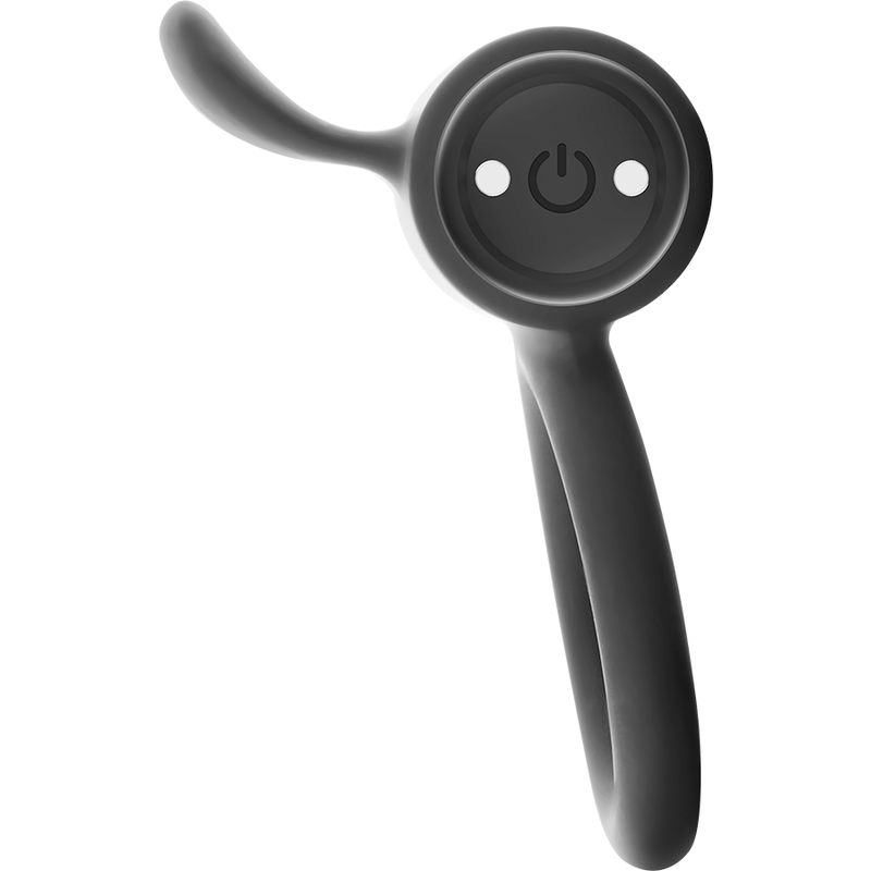 Anel Peniano Vibração Usb Black&Silver Cameron