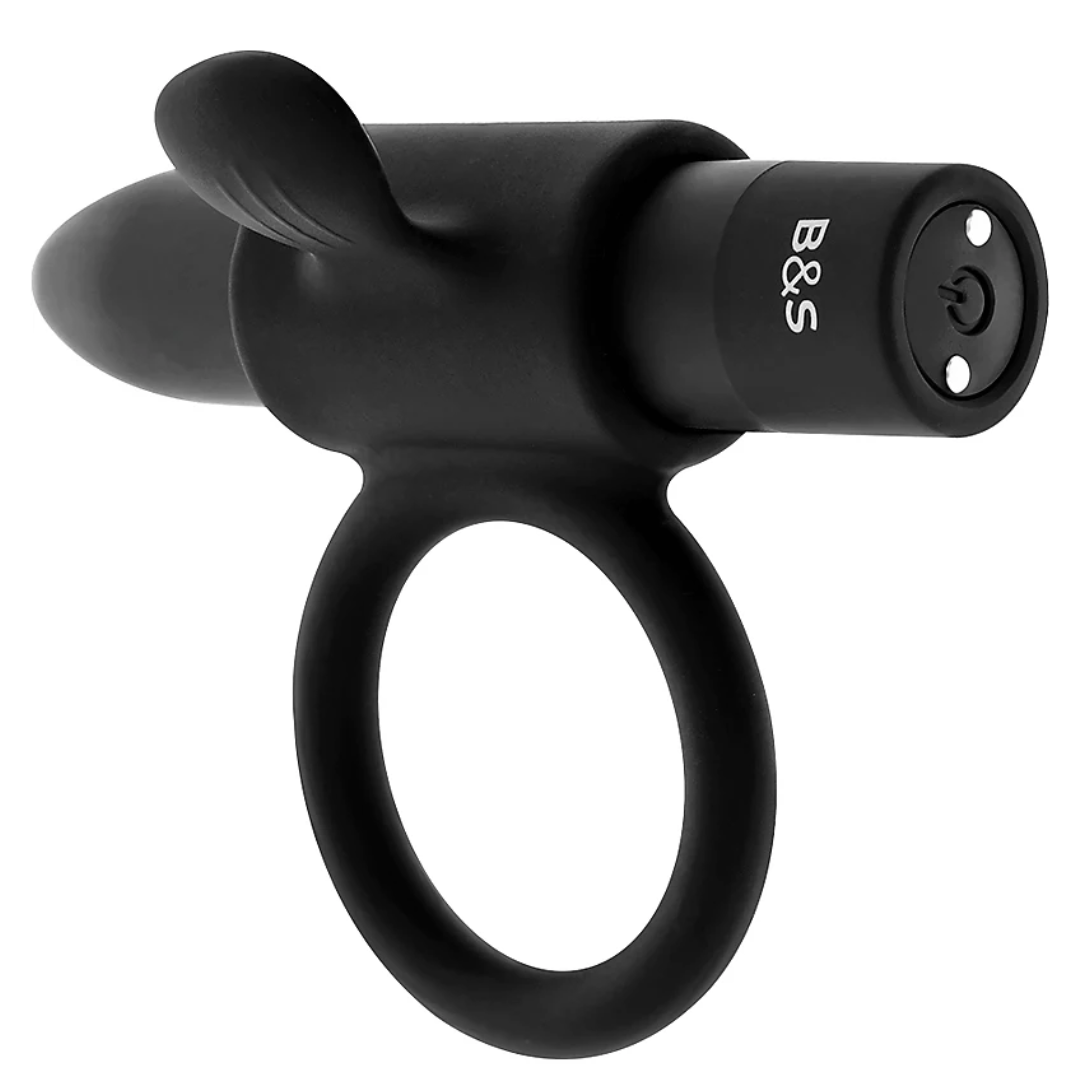 Anel Peniano Vibração Usb Black&Silver Cameron