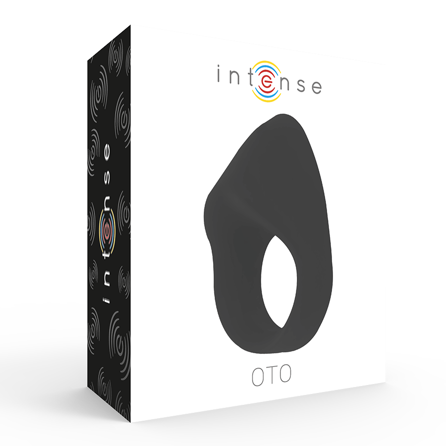 Anel Peniano Vibração Usb Intense Oto Preto