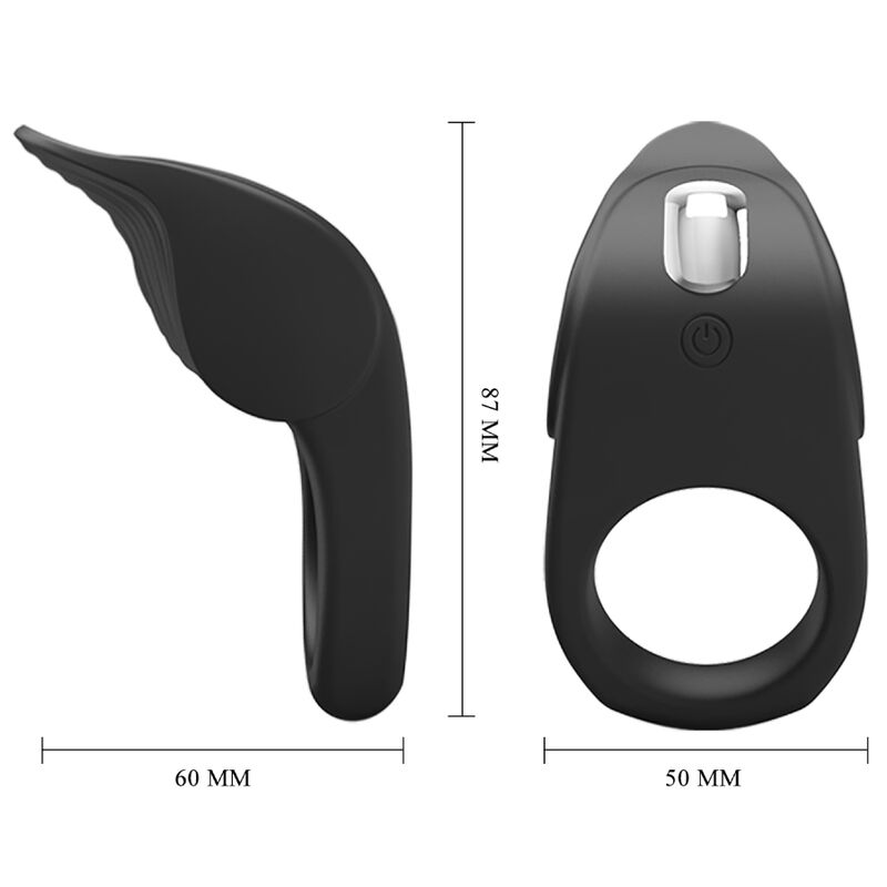 Anel Peniano Vibração Usb Prettylove Susanna