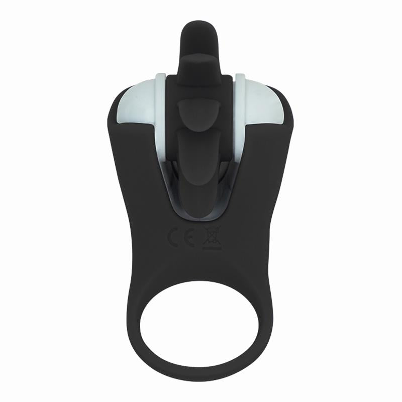 Anel Peniano Vibração e Movimento Língua Usb Action Rower