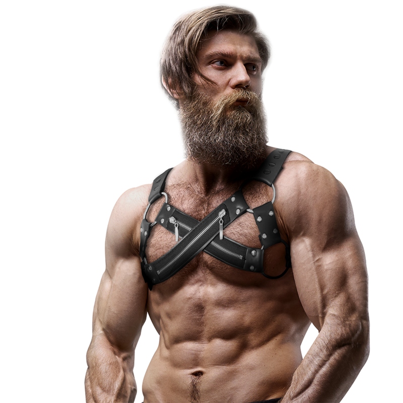 Arnês Masculino Fetish Submissive Attitude César