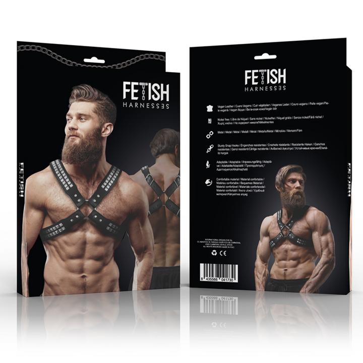 Arnês Masculino Fetish Submissive Attitude Justus