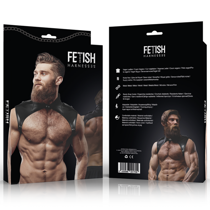 Arnês Masculino Fetish Submissive Attitude Luscius