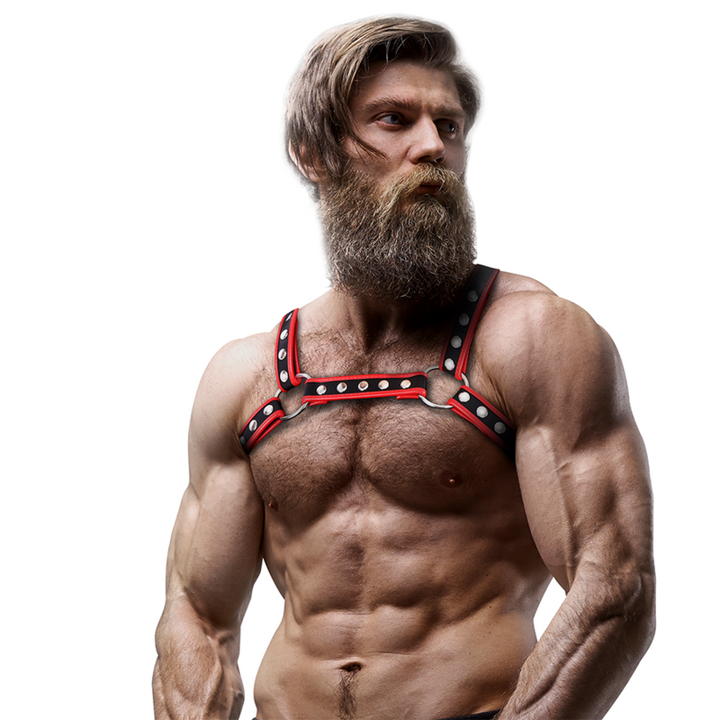 Arnês Masculino Fetish Submissive Attitude Marcus