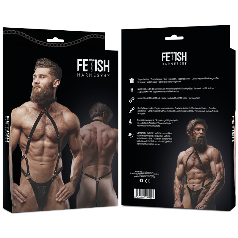 Arnês Masculino Fetish Submissive Body Strow
