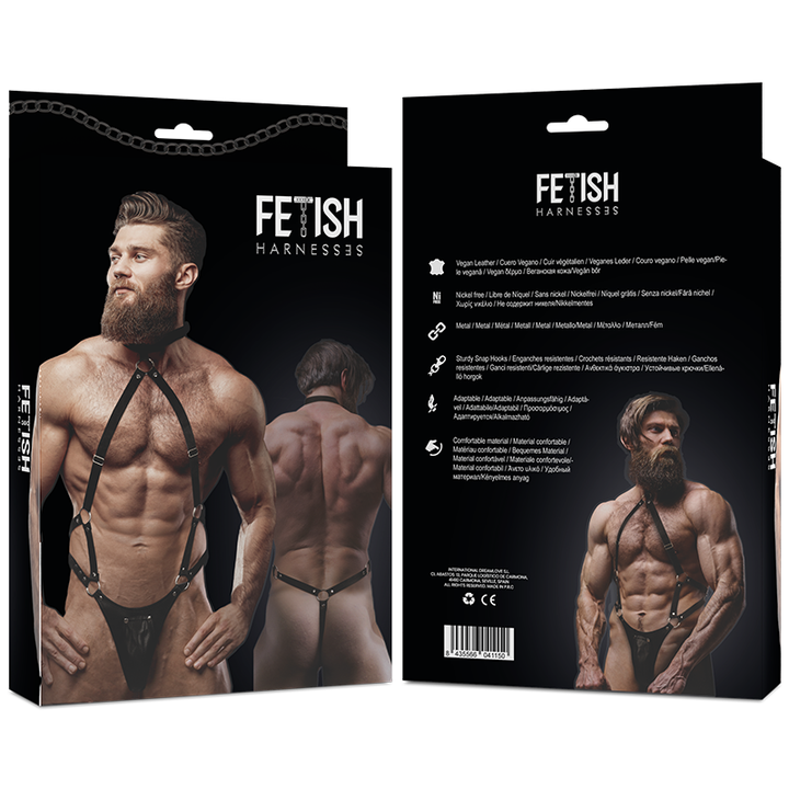 Arnês Masculino Fetish Submissive Body Strow