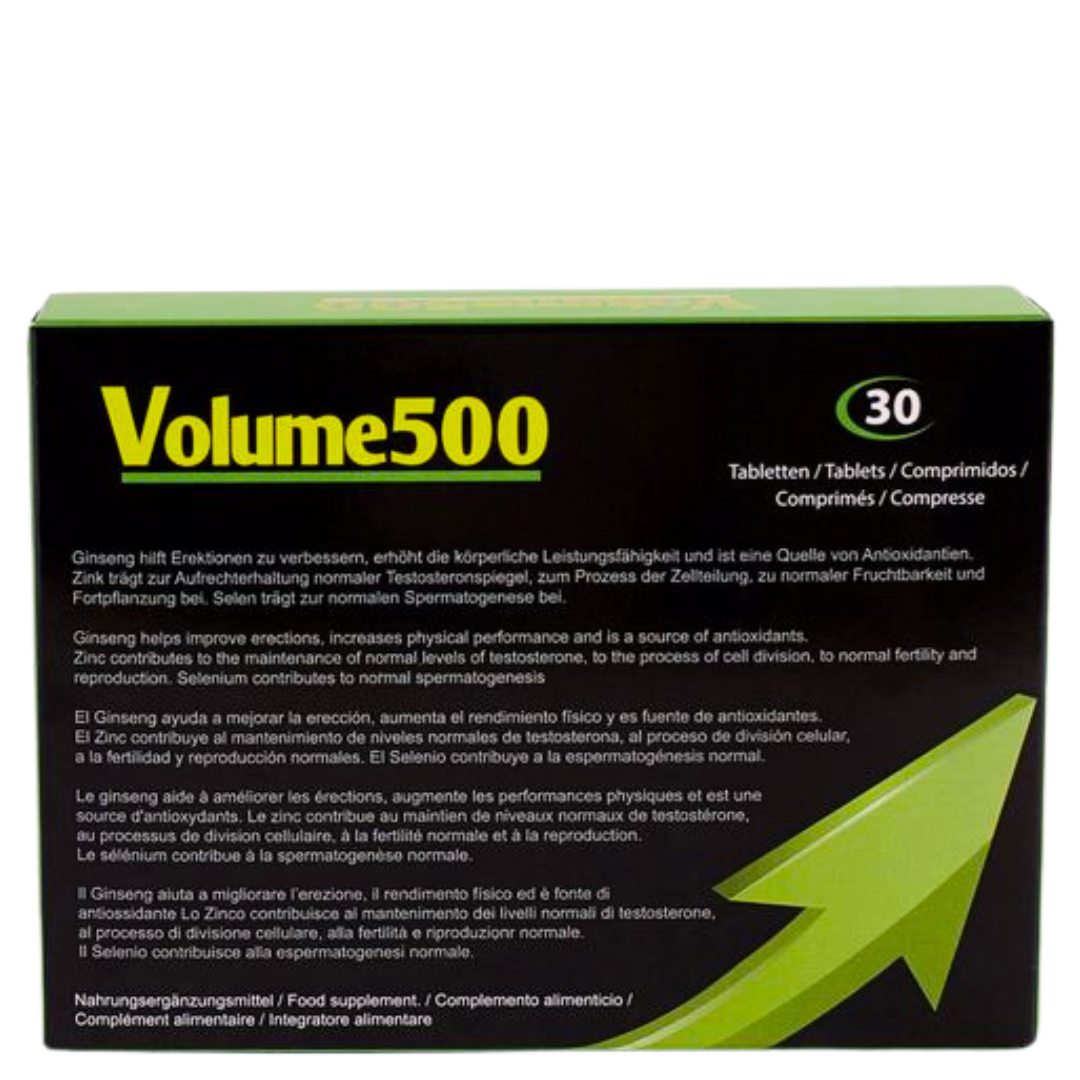 Aumento De Esperma Comprimidos Volume 500 30 Un
