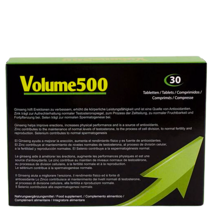 Aumento De Esperma Comprimidos Volume 500 30 Un