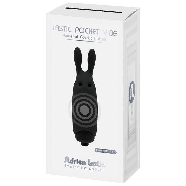 Bala Vibração Pilhas Adrien Lastic Pocket Preto