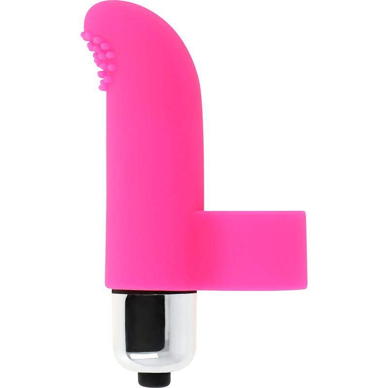 Bala Vibração Pilhas Dedo Ohmama Texture Rosa