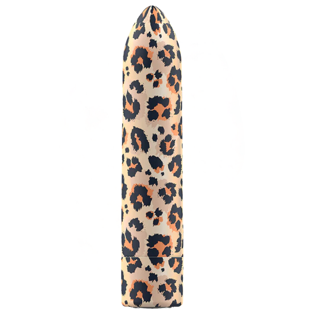 Bala Vibração Usb Custom Bullets Leopard