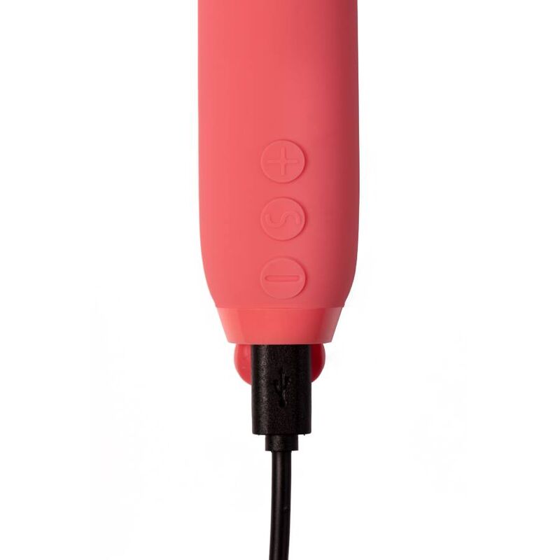 Bala Vibração Usb JeJoue Vita Rosa