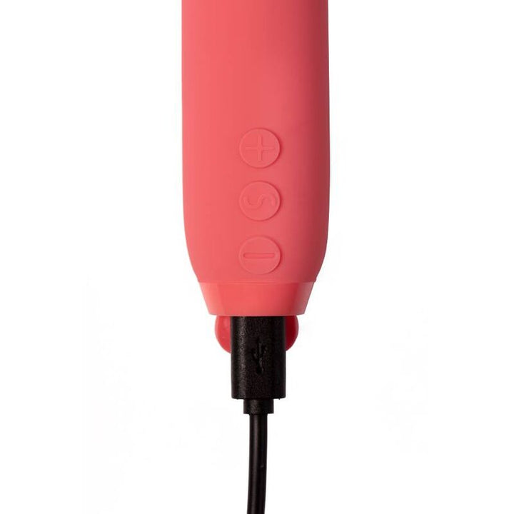 Bala Vibração Usb JeJoue Vita Rosa