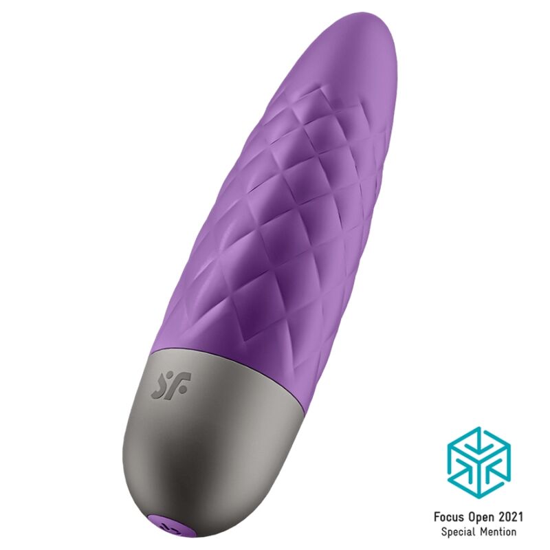 Bala Vibração Usb Satisfyer Ultra 5 Roxo