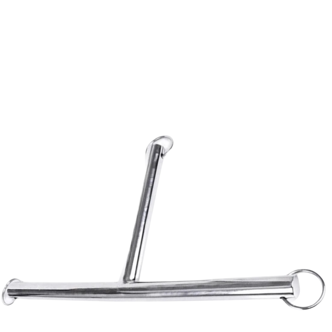 Barra Separadora Fixa Em "T" 3 Ganchos Metal Hard 43cm