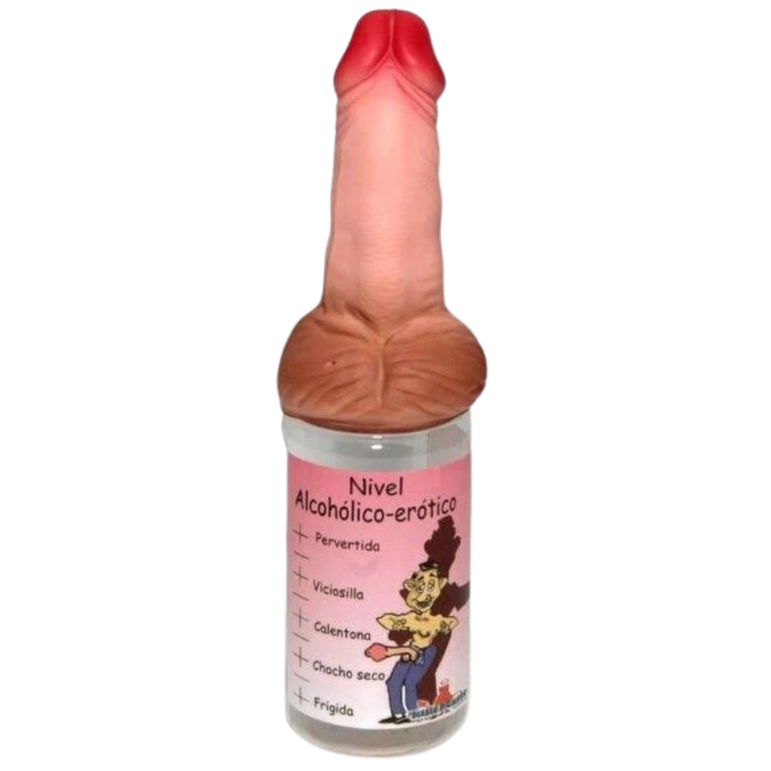 Biberão Formato Pénis Álcool Diablo Picante