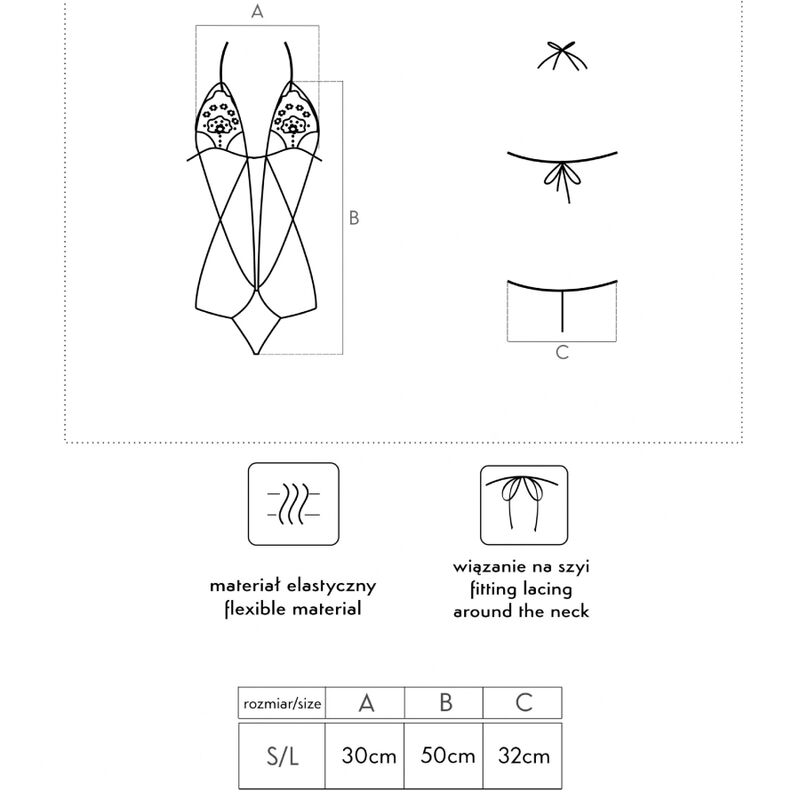 Body Corsetti Luisina Preto