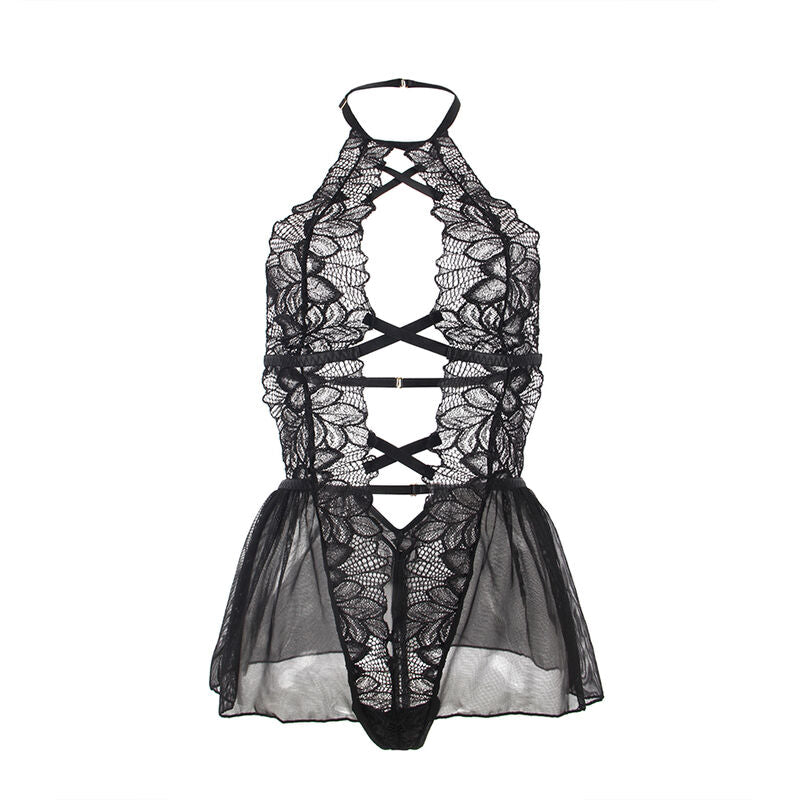 Body Subblime Halter Lace Preto