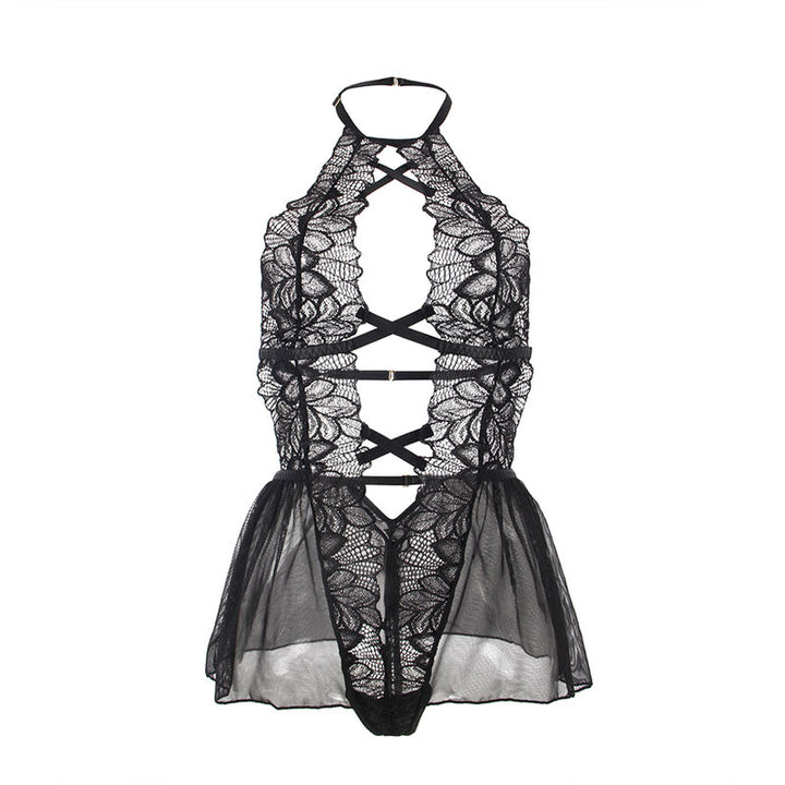 Body Subblime Halter Lace Preto
