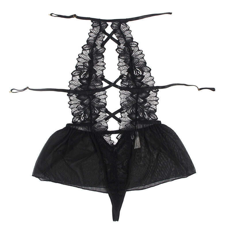 Body Subblime Halter Lace Preto