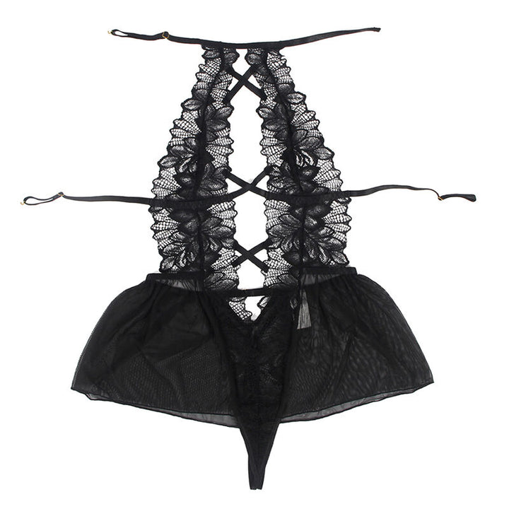 Body Subblime Halter Lace Preto