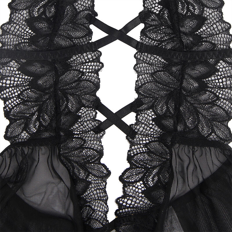 Body Subblime Halter Lace Preto