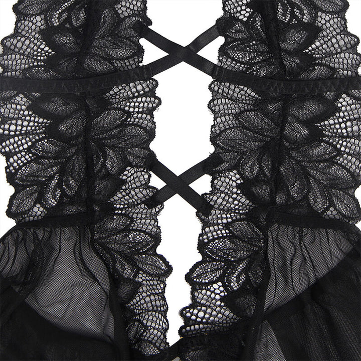 Body Subblime Halter Lace Preto