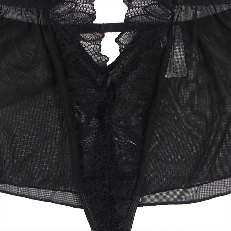 Body Subblime Halter Lace Preto