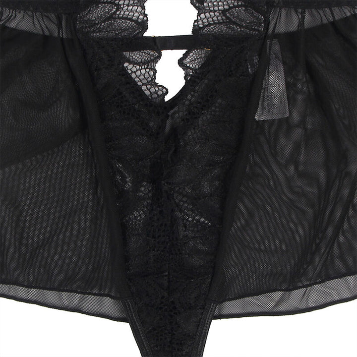 Body Subblime Halter Lace Preto