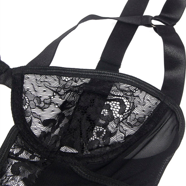 Body Subblime Lace Garter Preto