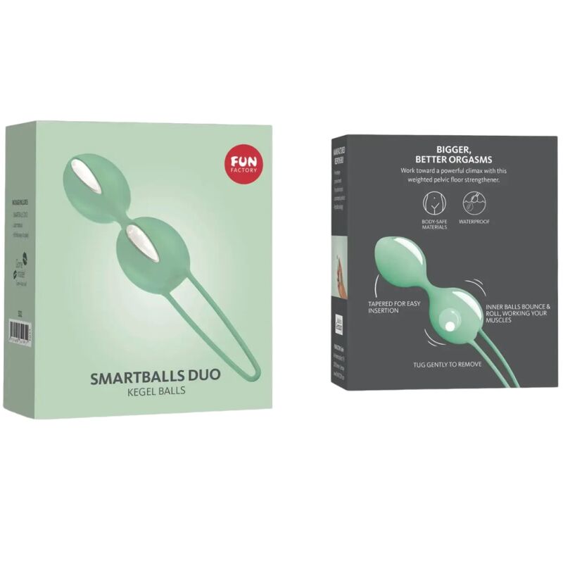 Bola Dupla Kegel Fun Factory Duo Smartballs Duo Verde