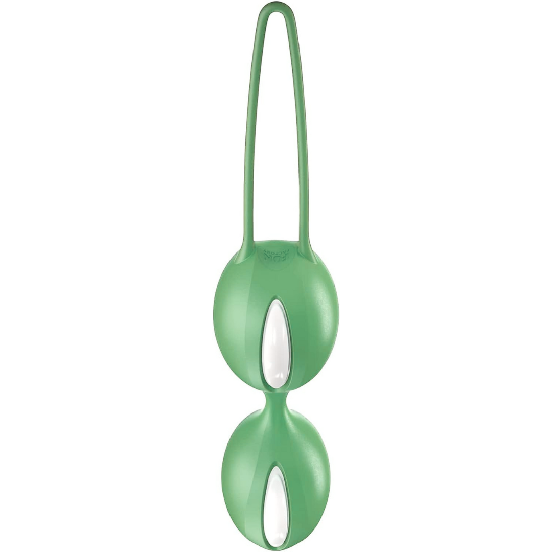 Bola Dupla Kegel Fun Factory Duo Smartballs Duo Verde