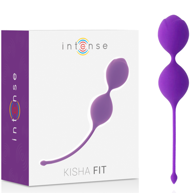 Bola Kegel Dupla Intense Kisha Roxo