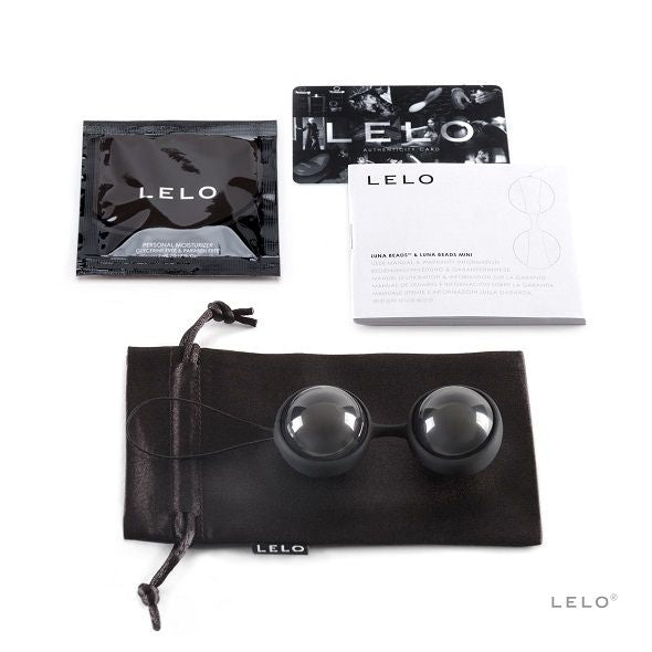Bola Kegel Dupla Lelo Luna Beads Noir