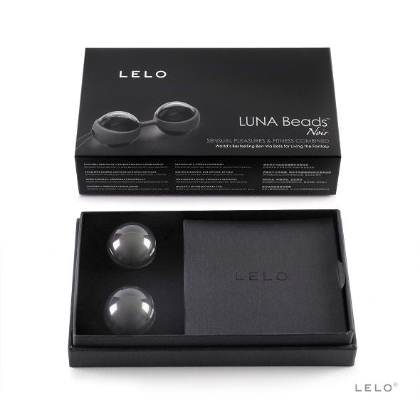 Bola Kegel Dupla Lelo Luna Beads Noir