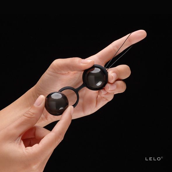Bola Kegel Dupla Lelo Luna Beads Noir