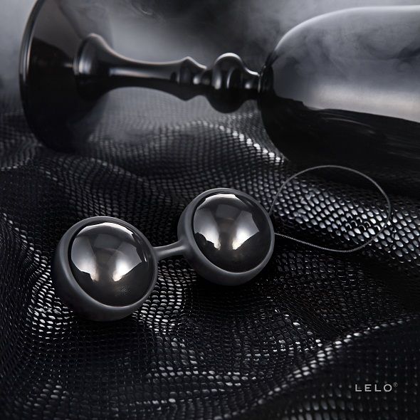 Bola Kegel Dupla Lelo Luna Beads Noir